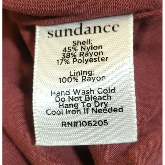 Sundance PXL Lace Boho Festival Western Lined Side Zip Scalloped Fringe Skirt - Picture 5 of 5